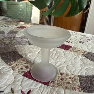 Vintage Westmoreland Fairy Lamp Base.